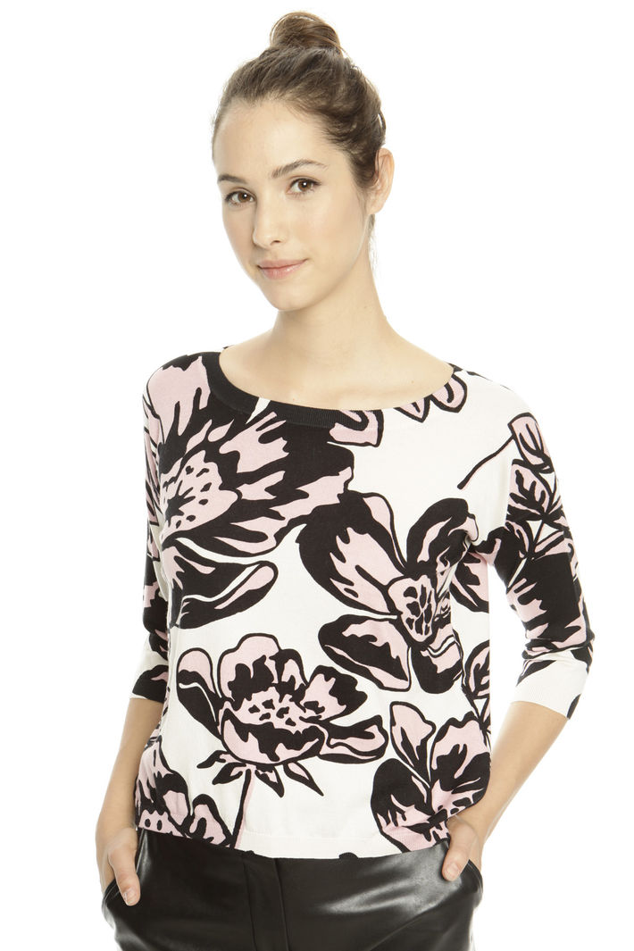 Maglia in cotone e viscosa Fashion Market Maglia in cotone e viscosa Fashion Market