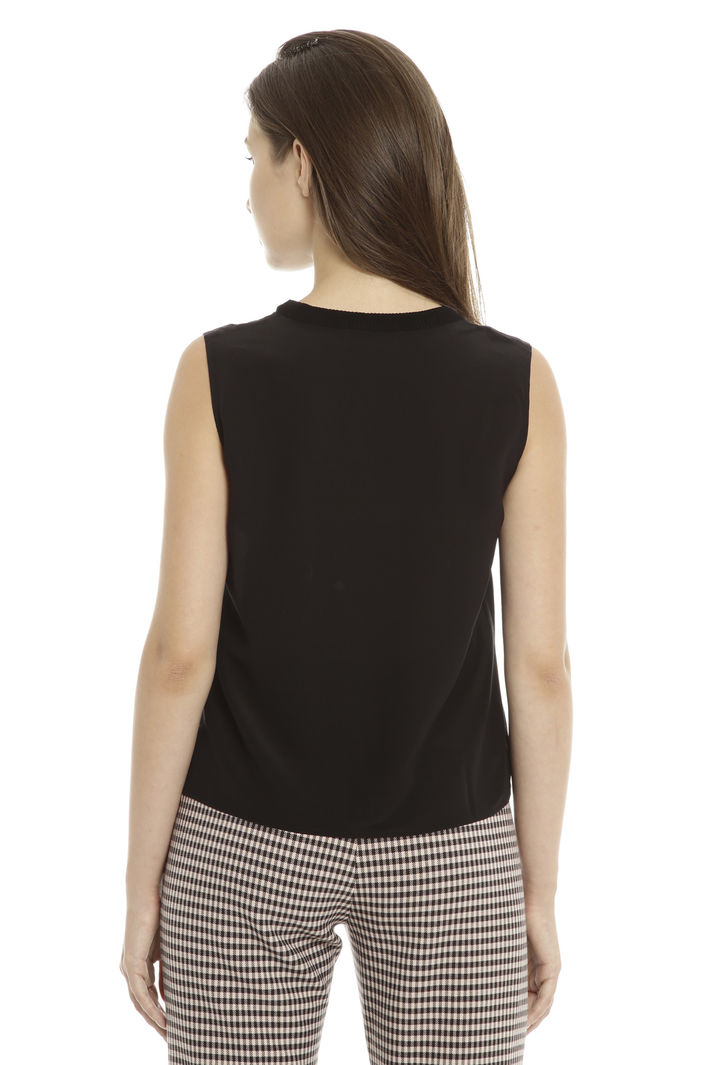 Top smanicato in crepe di seta Fashion Market Top smanicato in crepe di seta Fashion Market