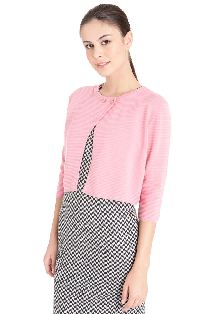 Cardigan boxy con venature Fashion Market Cardigan boxy con venature Fashion Market