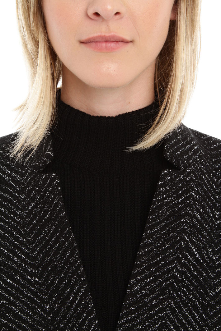 Blazer in jersey jacquard Fashion Market Blazer in jersey jacquard Fashion Market