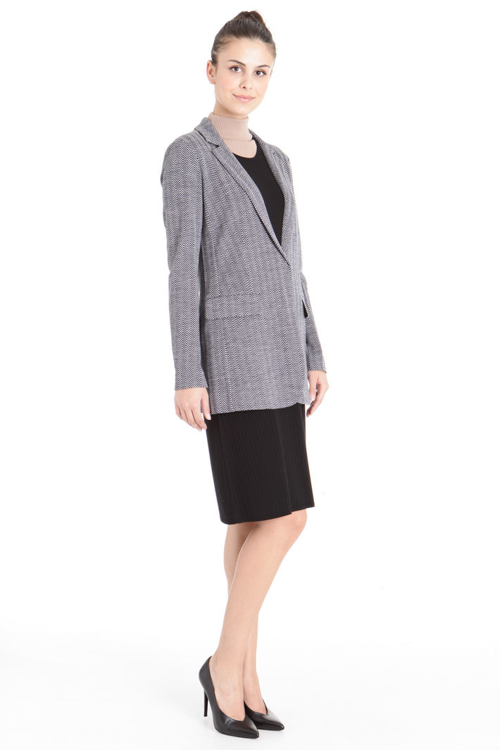 Giacca in jersey jacquard Fashion Market Giacca in jersey jacquard Fashion Market