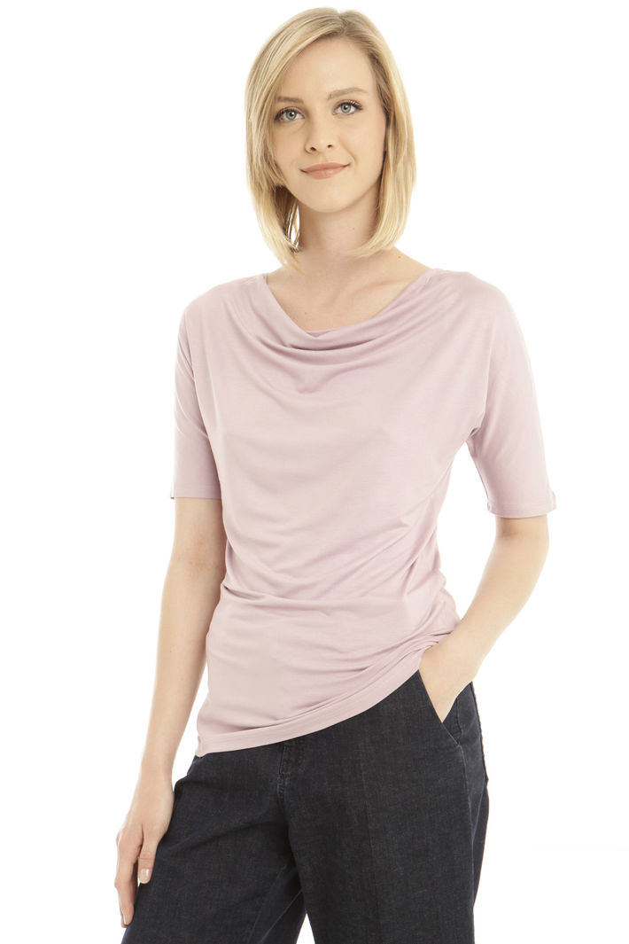 Top con collo drappeggiato Fashion Market Top con collo drappeggiato Fashion Market