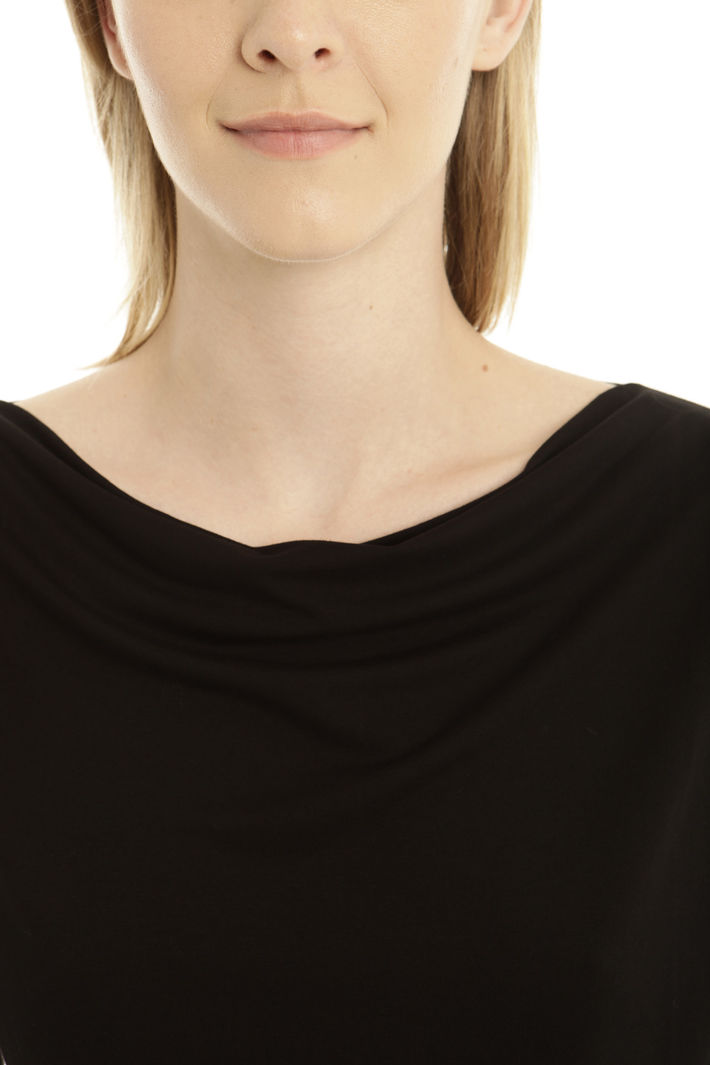 Top con collo drappeggiato Fashion Market Top con collo drappeggiato Fashion Market