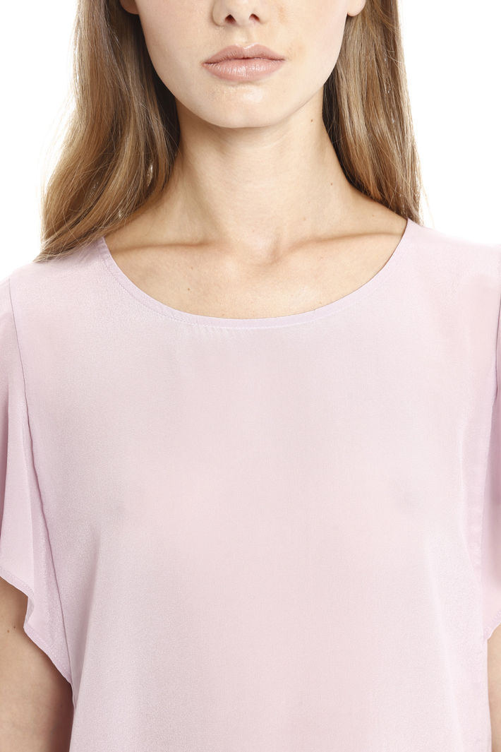 Top in crepe di pura seta Fashion Market Top in crepe di pura seta Fashion Market