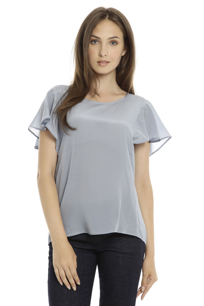 Top in crepe di pura seta Fashion Market Top in crepe di pura seta Fashion Market