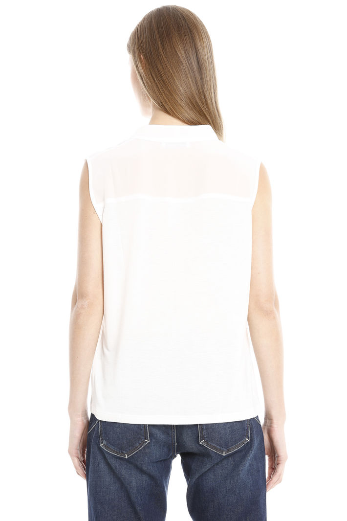 Top in crepe e jersey Fashion Market Top in crepe e jersey Fashion Market