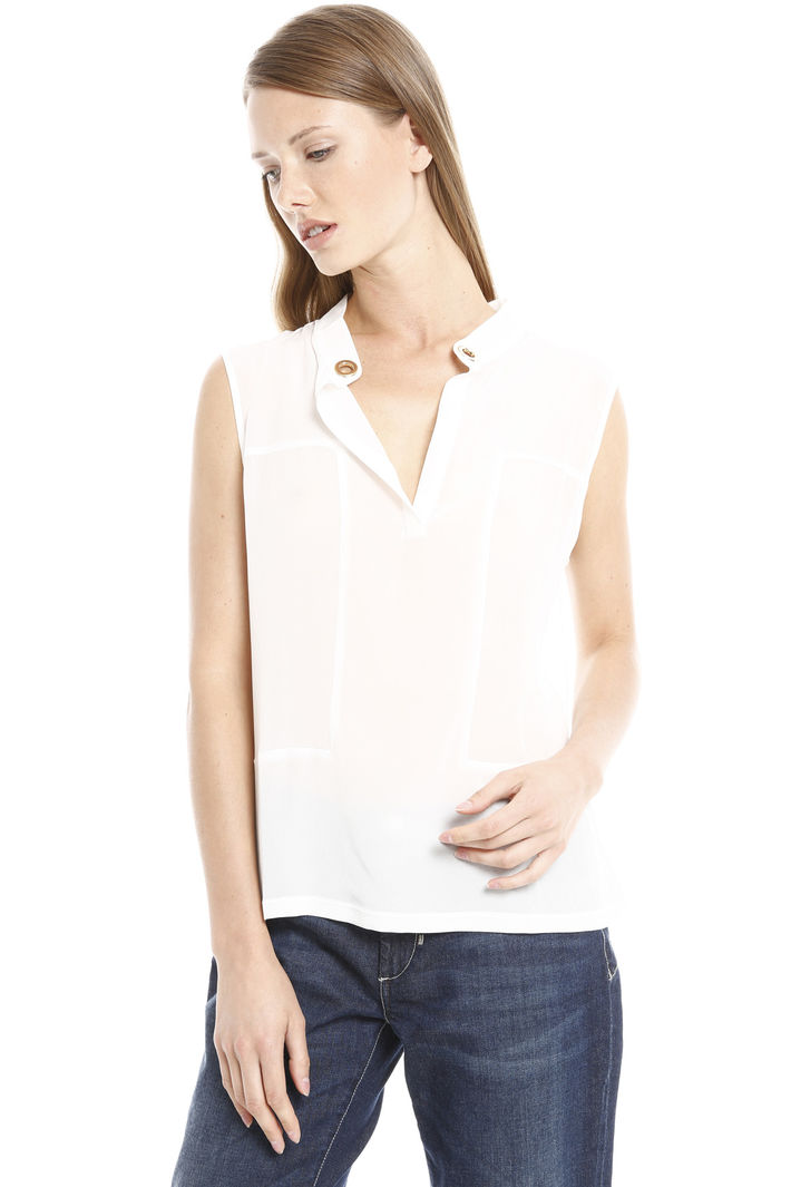 Top in crepe e jersey Fashion Market Top in crepe e jersey Fashion Market