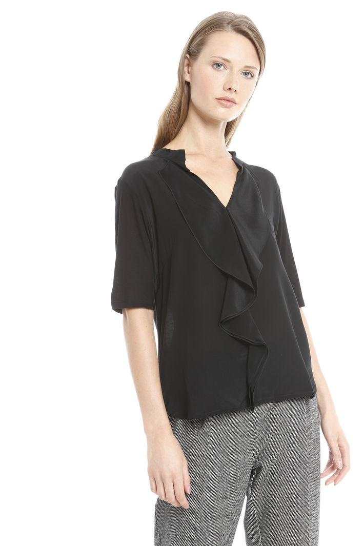 Blusa con maxi volant Fashion Market Blusa con maxi volant Fashion Market