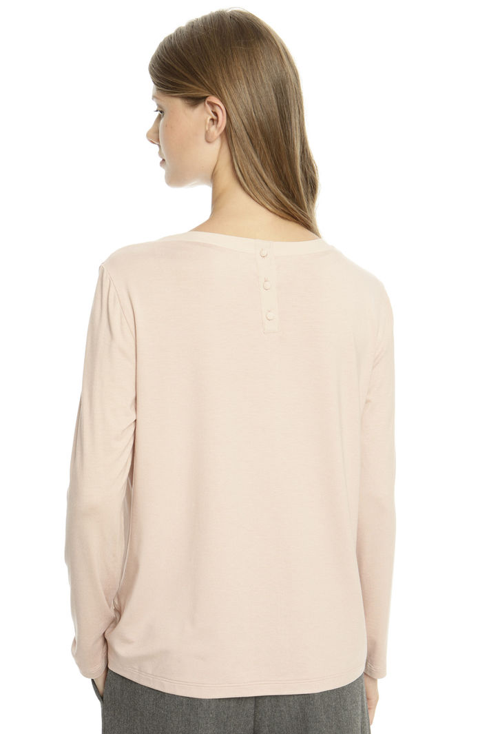 Blusa con pieghe decorative Diffusione Tessile Blusa con pieghe decorative Diffusione Tessile