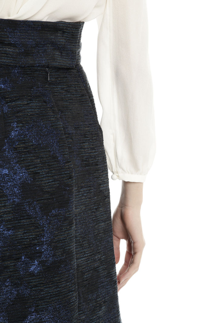 Gonna in ciniglia jacquard Diffusione Tessile Gonna in ciniglia jacquard Diffusione Tessile