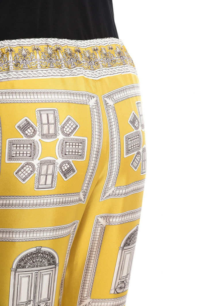 Pantaloni ampi in twill Diffusione Tessile Pantaloni ampi in twill Diffusione Tessile