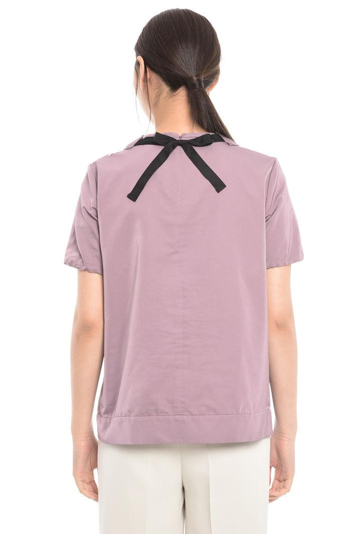 Top in misto cotone con jais Diffusione Tessile Top in misto cotone con jais Diffusione Tessile