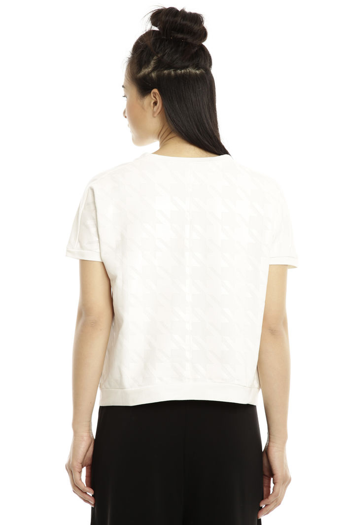 Top boxy in cotone stretch Diffusione Tessile Top boxy in cotone stretch Diffusione Tessile
