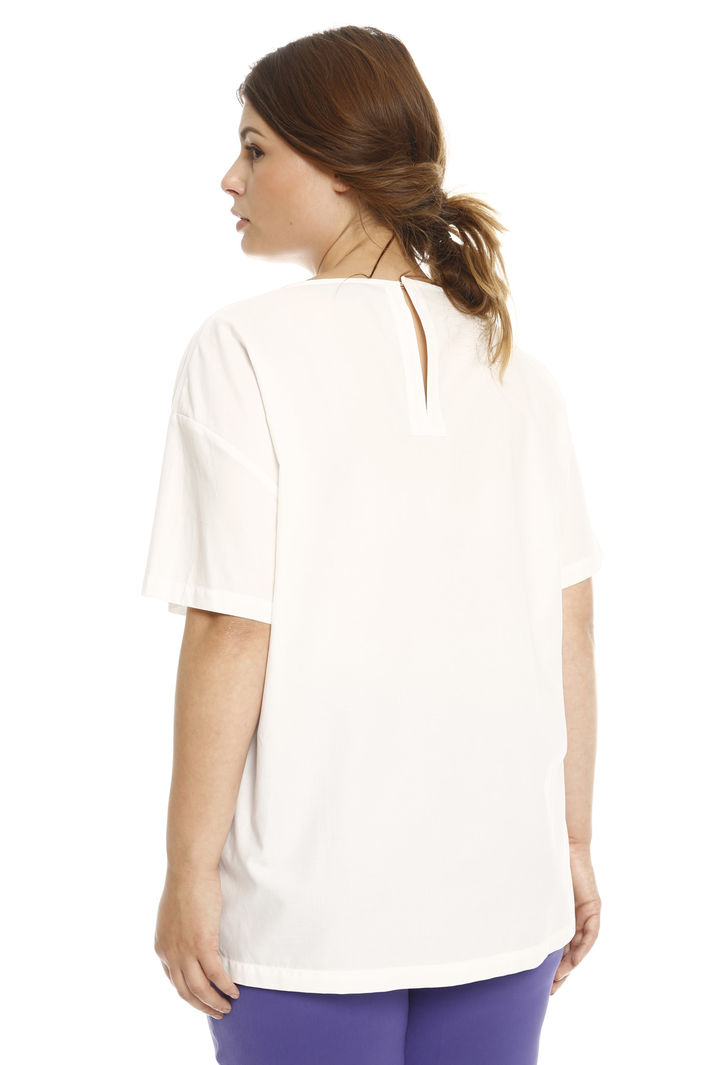 Blusa in popeline di cotone Intrend Blusa in popeline di cotone Intrend