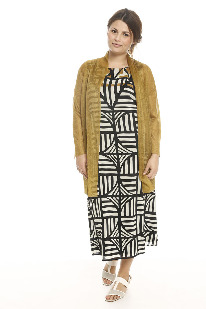 Cardigan lungo con trasparenze Intrend Cardigan lungo con trasparenze Intrend