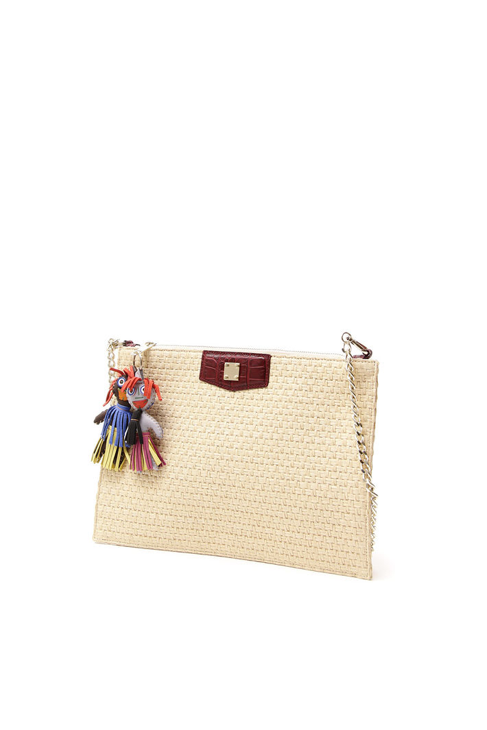 Maxi pochette in paglia Intrend Maxi pochette in paglia Intrend