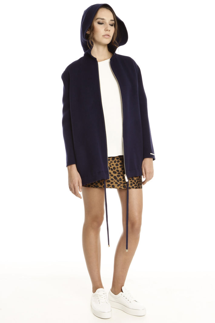 Cappotto in lana con cappuccio Intrend Cappotto in lana con cappuccio Intrend