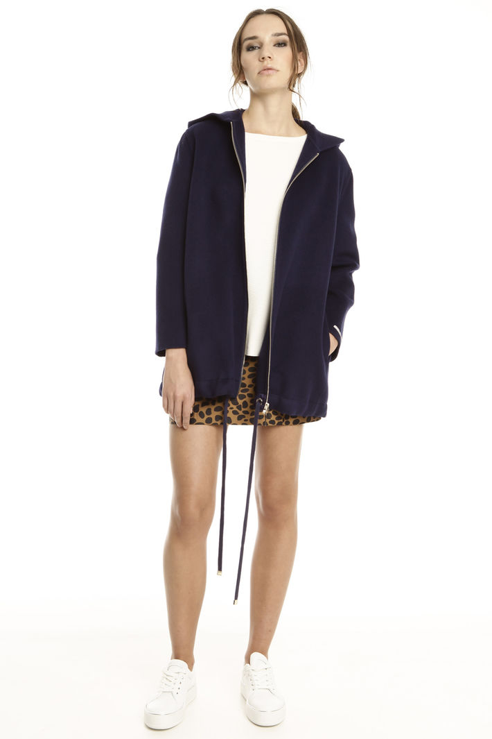 Cappotto in lana con cappuccio Intrend Cappotto in lana con cappuccio Intrend