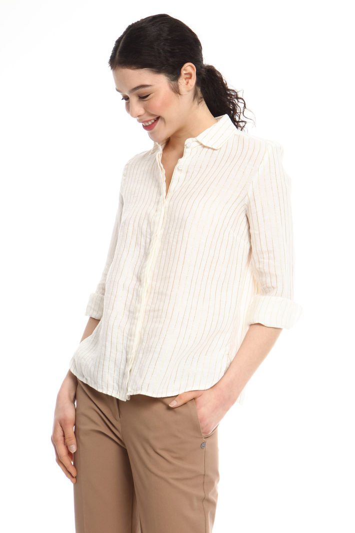 Camicia in lino e lurex Fashion Market Camicia in lino e lurex Fashion Market