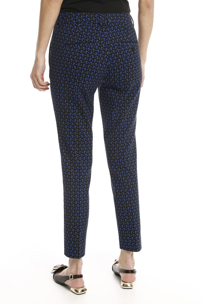Pantaloni in tubico jacquard Intrend Pantaloni in tubico jacquard Intrend