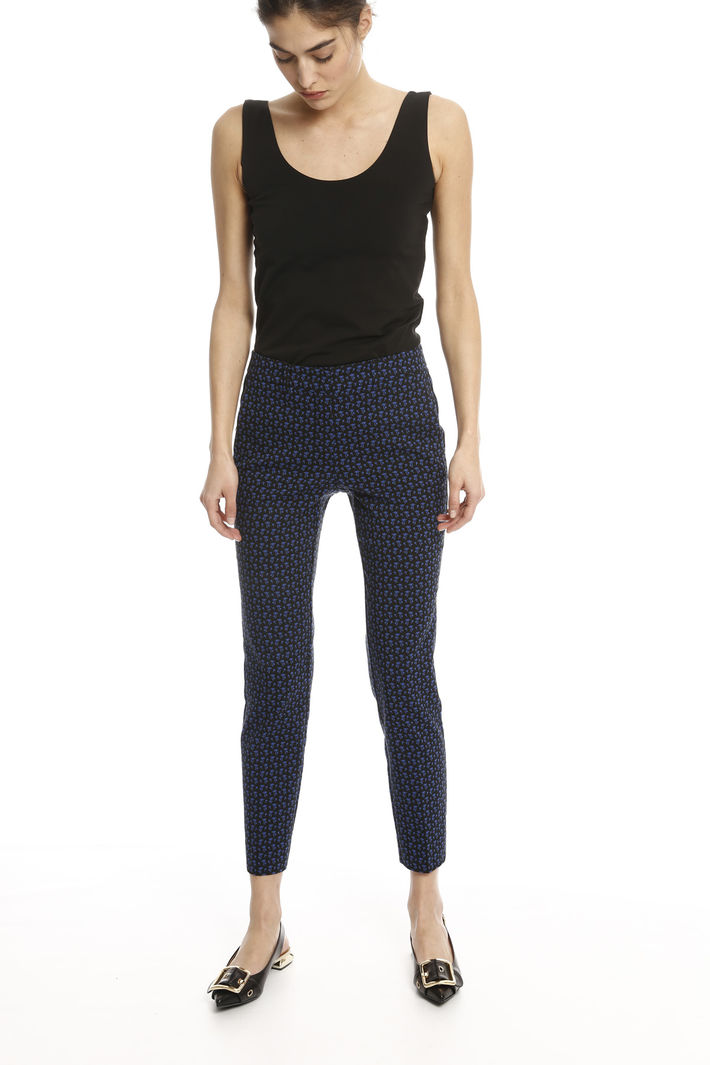 Pantaloni in tubico jacquard Intrend Pantaloni in tubico jacquard Intrend