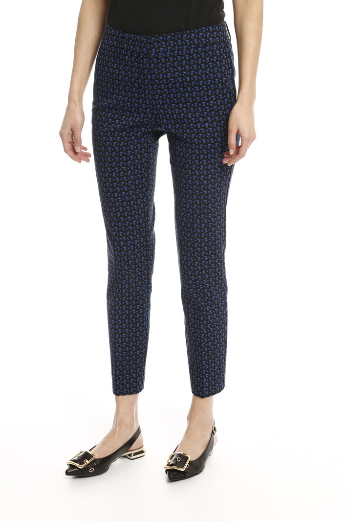 Pantaloni in tubico jacquard Intrend Pantaloni in tubico jacquard Intrend
