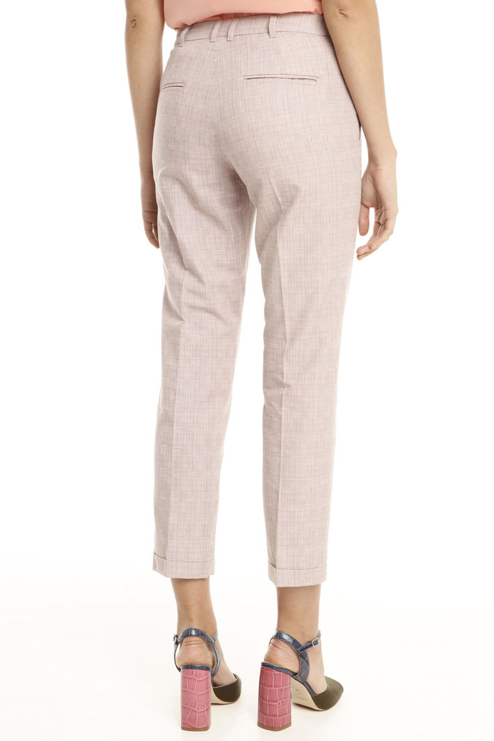 Pantaloni in tessuto tinto filo Intrend Pantaloni in tessuto tinto filo Intrend