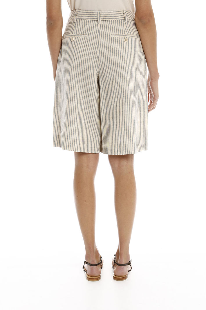 Shorts in lino Diffusione Tessile Shorts in lino Diffusione Tessile