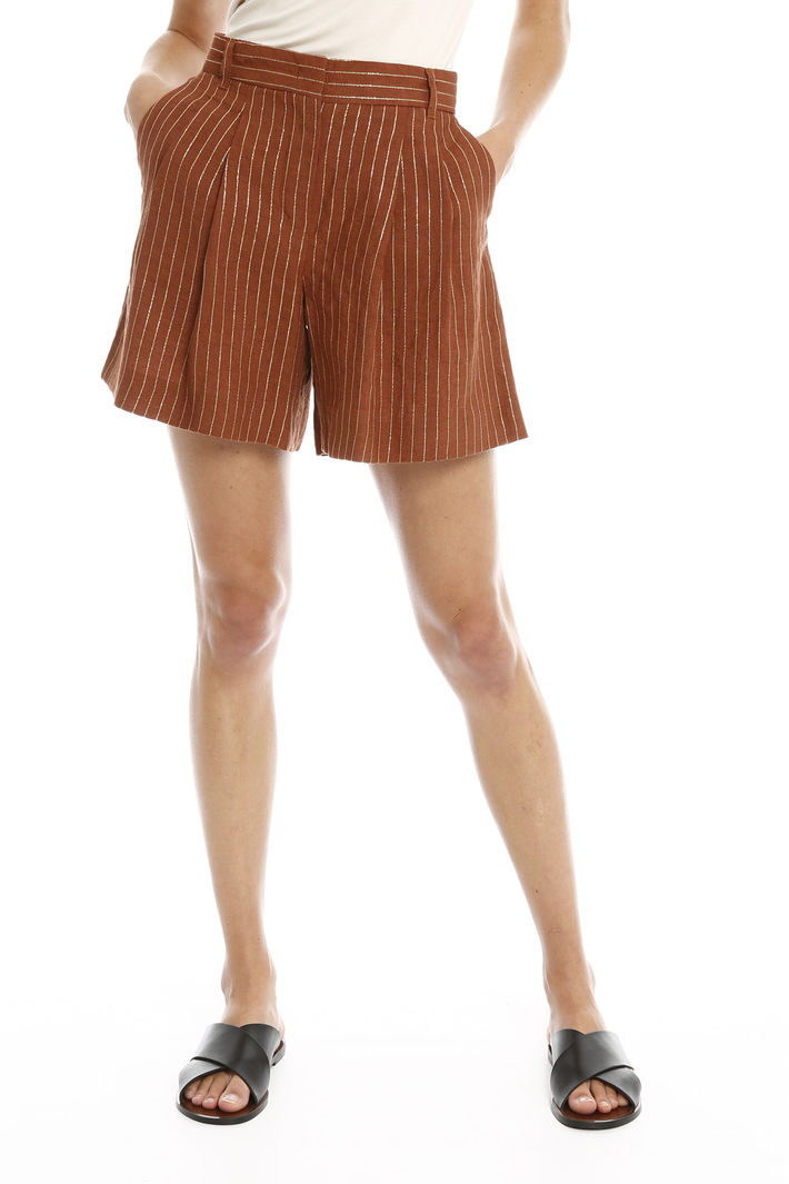Shorts con motivo lurex Fashion Market Shorts con motivo lurex Fashion Market