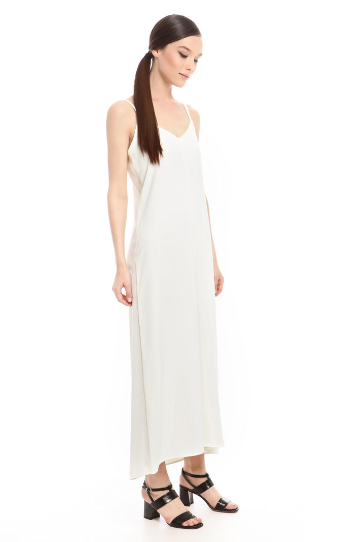 Abito in crepe con top Diffusione Tessile Abito in crepe con top Diffusione Tessile