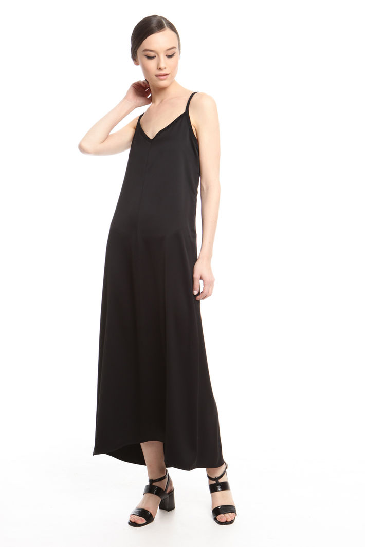 Abito in crepe con top Diffusione Tessile Abito in crepe con top Diffusione Tessile