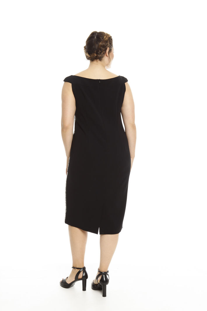Abito tubino con inserto lurex Intrend Abito tubino con inserto lurex Intrend