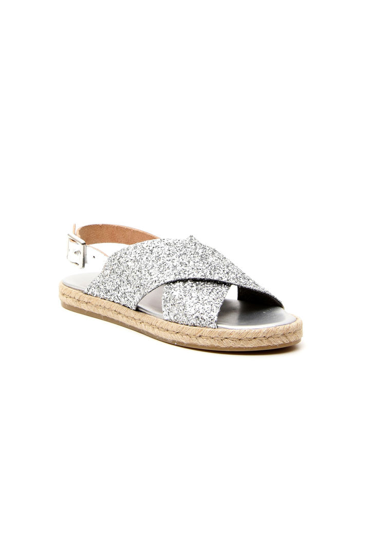 Sandalo basso glitterato Fashion Market Sandalo basso glitterato Fashion Market