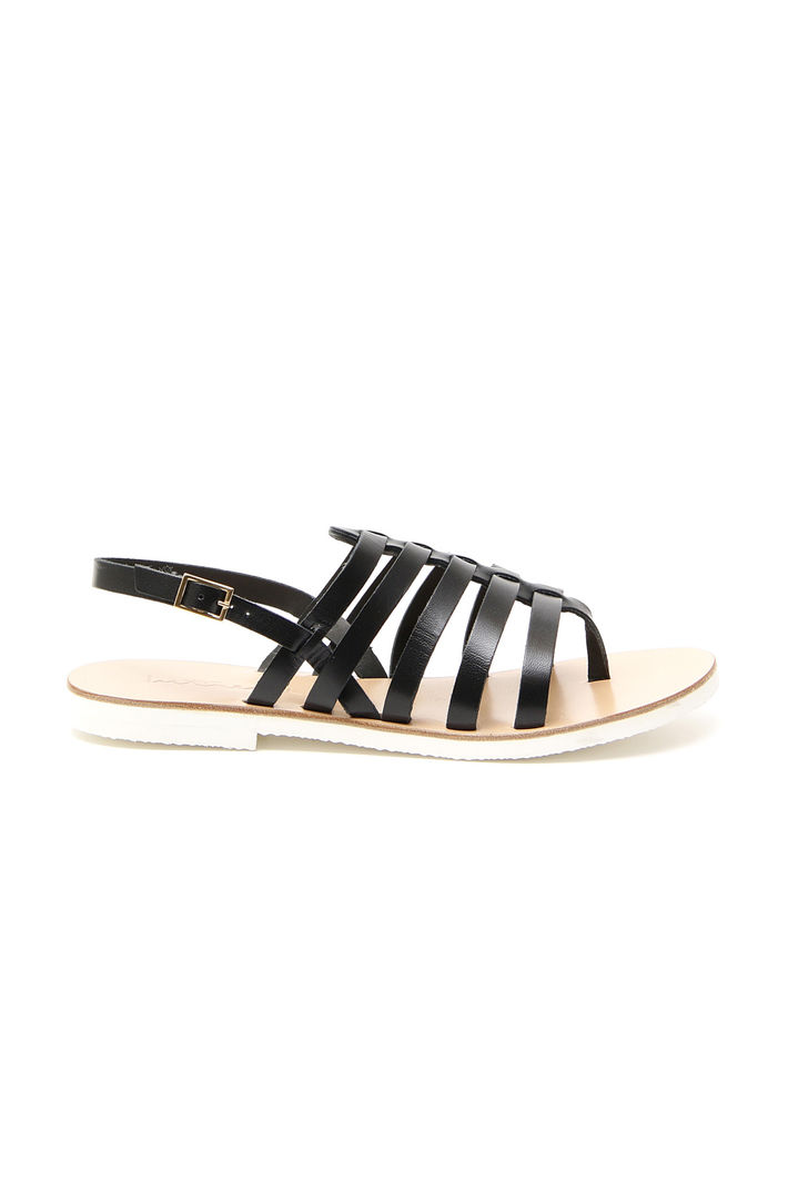 Sandali con listini in pelle Fashion Market Sandali con listini in pelle Fashion Market