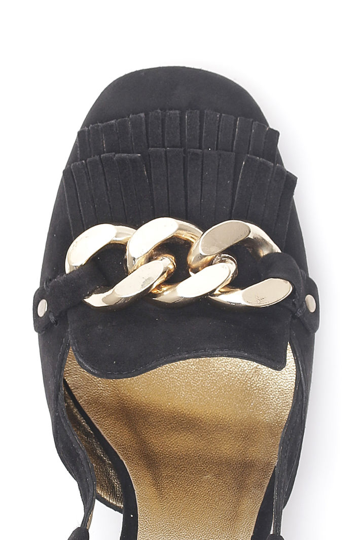Scarpe suede con catena Fashion Market Scarpe suede con catena Fashion Market