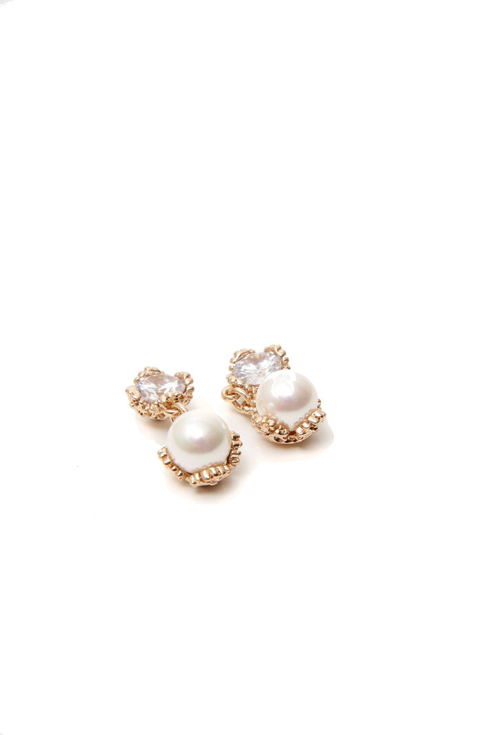 Orecchini con strass e perle Fashion Market Orecchini con strass e perle Fashion Market