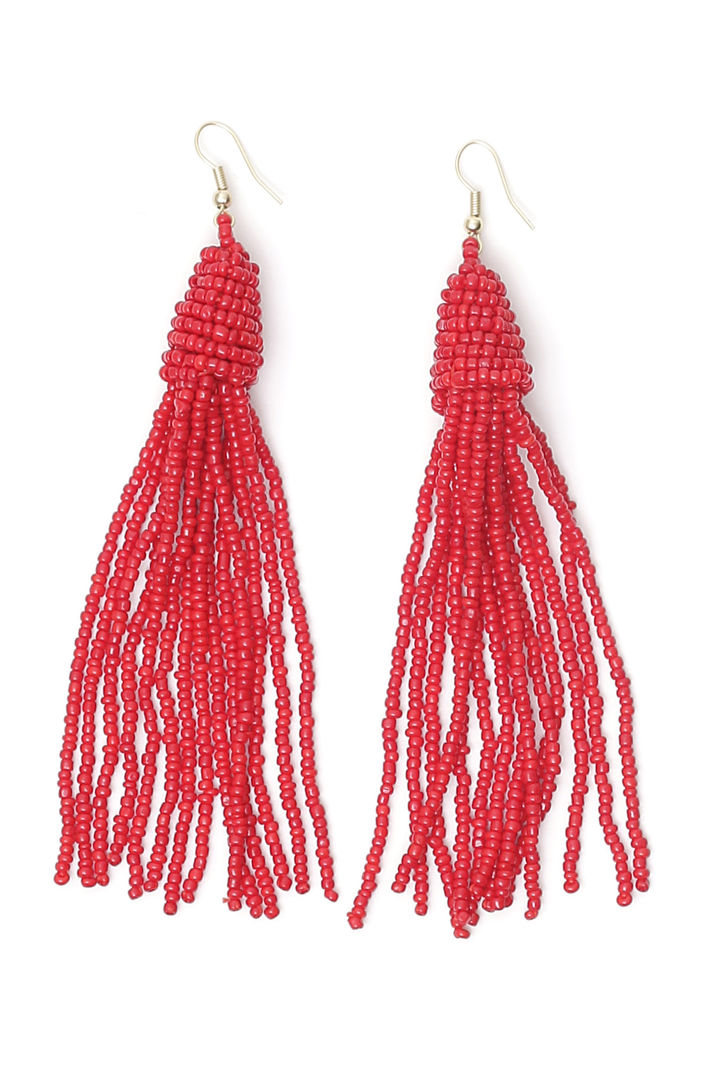 Orecchini pendenti con nappe Fashion Market Orecchini pendenti con nappe Fashion Market