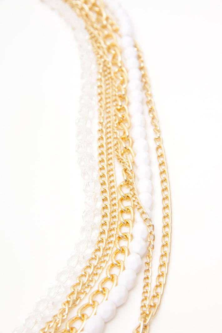 Collana multifilo di pietre Intrend Collana multifilo di pietre Intrend