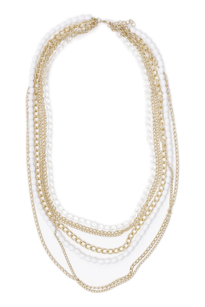 Collana multifilo di pietre Intrend Collana multifilo di pietre Intrend