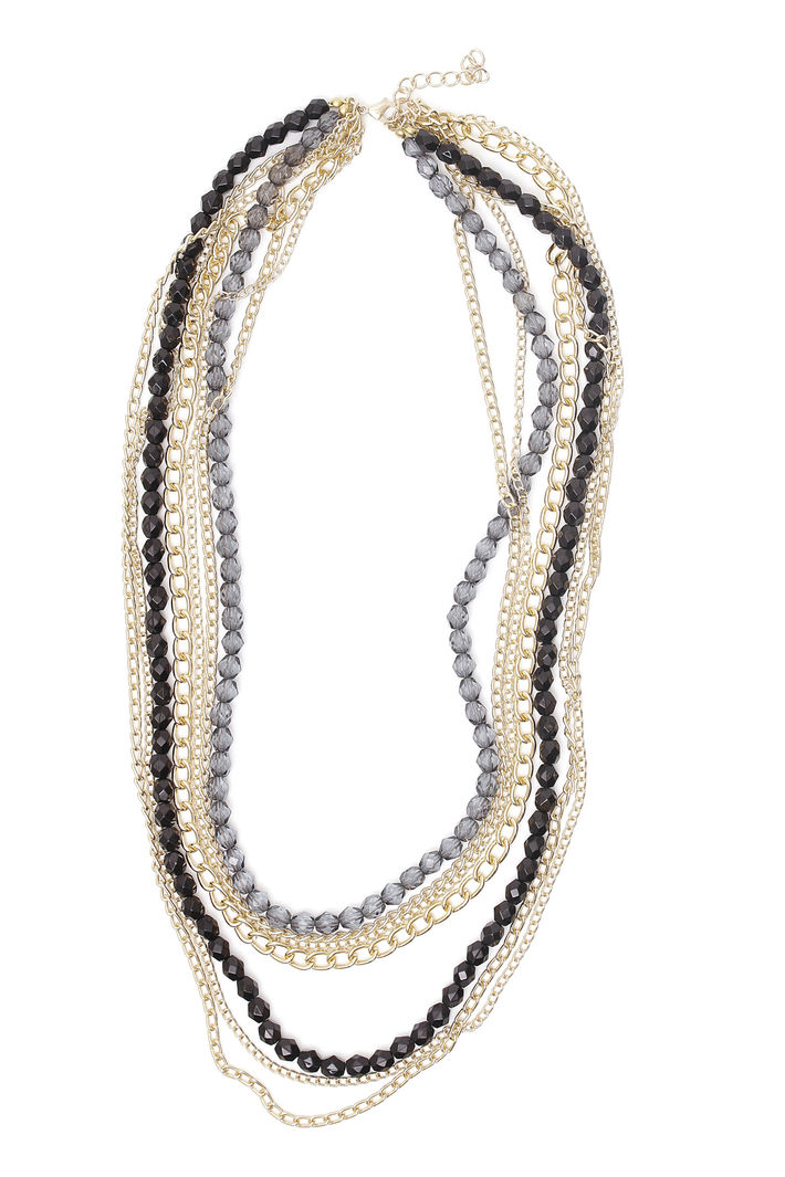 Collana multifilo di pietre Intrend Collana multifilo di pietre Intrend