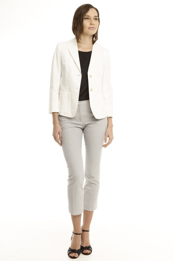 Blazer in gabardina di cotone Intrend Blazer in gabardina di cotone Intrend