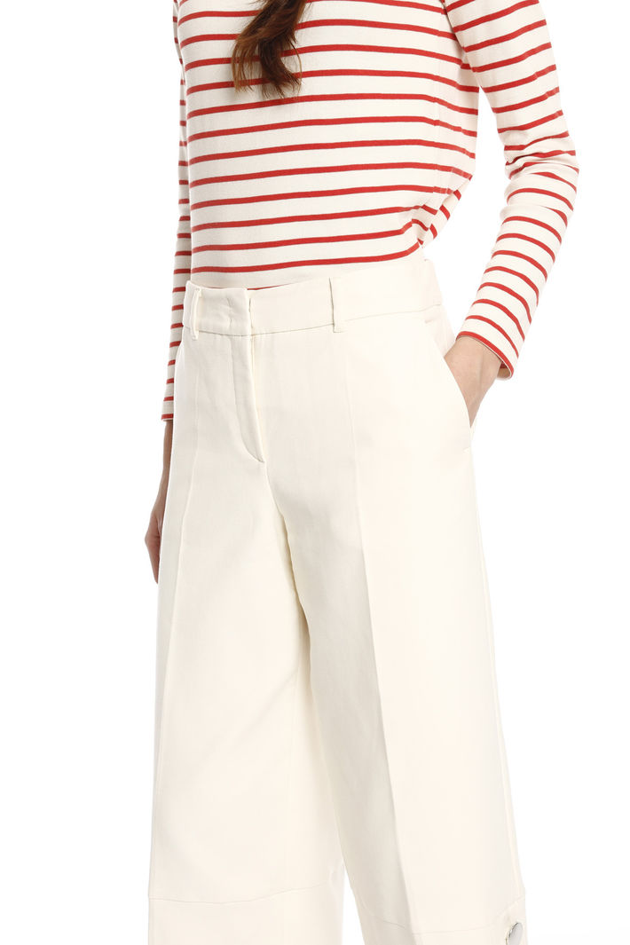 Pantalone con maxi bottoni Diffusione Tessile Pantalone con maxi bottoni Diffusione Tessile