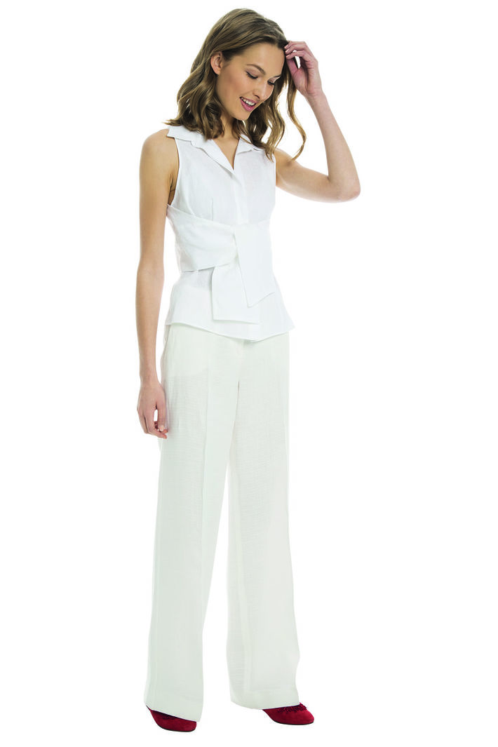 Pantalone dritto in puro lino Intrend Pantalone dritto in puro lino Intrend