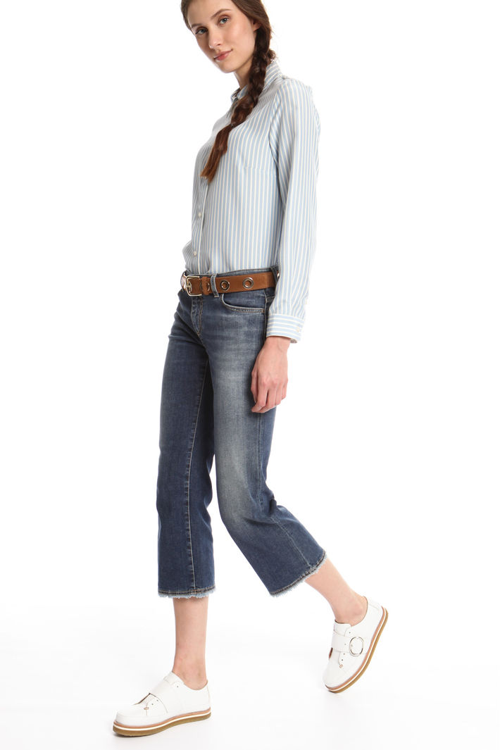 Jeans cropped aderenti Intrend Jeans cropped aderenti Intrend