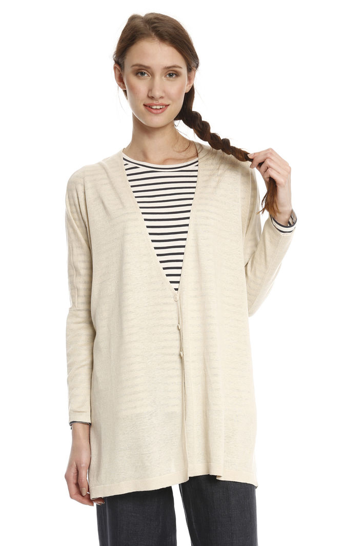 Cardigan in lino misto seta Intrend Cardigan in lino misto seta Intrend
