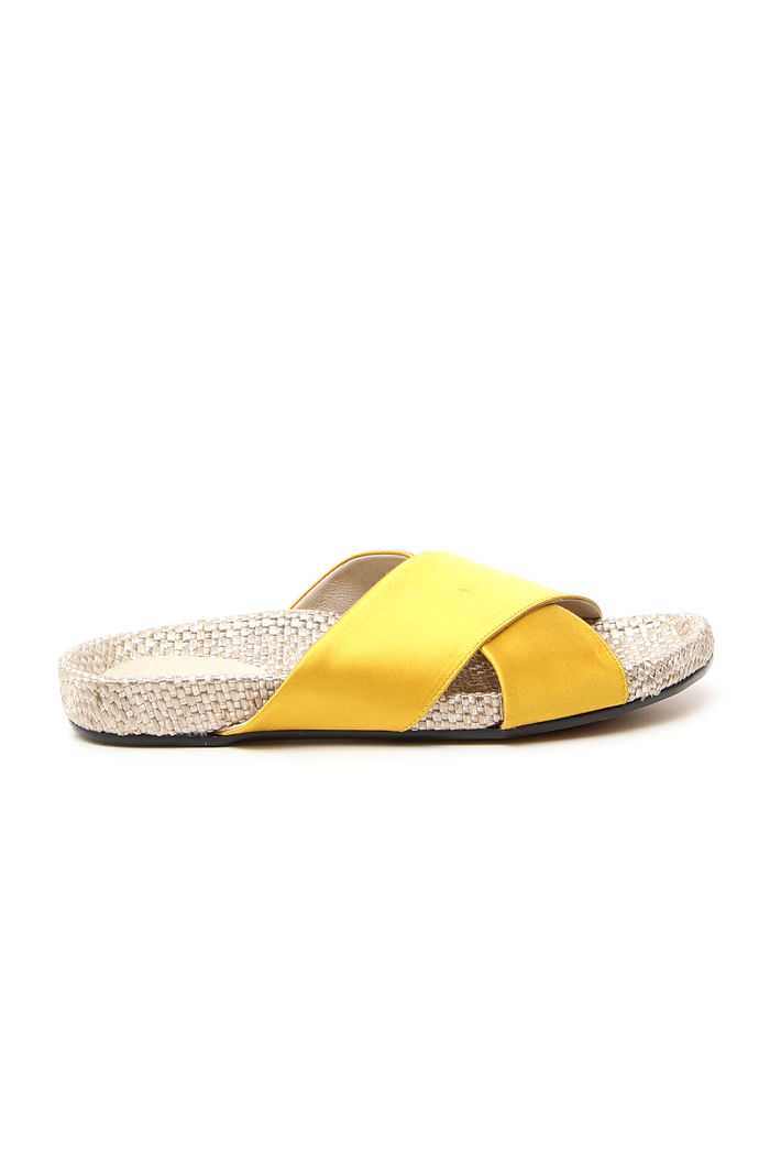 Ciabatte con fasce in satin Fashion Market Ciabatte con fasce in satin Fashion Market