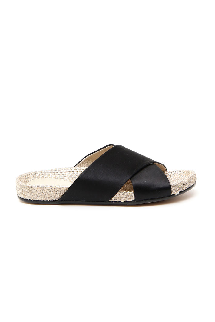 Ciabatte con fasce in satin Fashion Market Ciabatte con fasce in satin Fashion Market