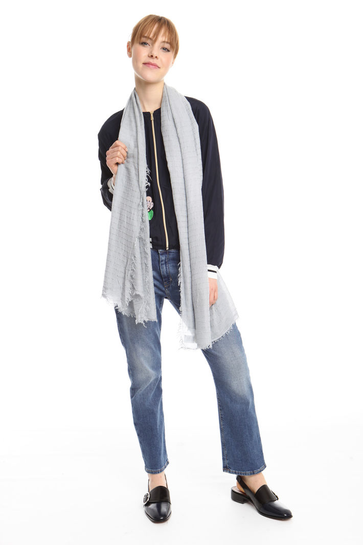 Sciarpa con righe lurex Fashion Market Sciarpa con righe lurex Fashion Market