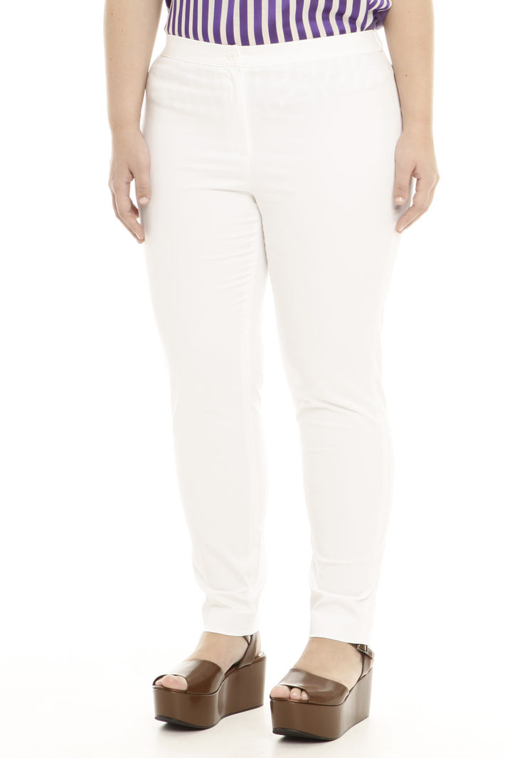 Pantalone leggings fit in raso stretch Intrend Pantalone leggings fit in raso stretch Intrend