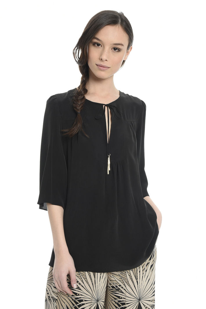 Blusa fluida in pura seta Intrend Blusa fluida in pura seta Intrend